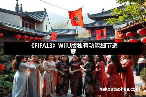 《FIFA13》WiiU版独有功能细节透露